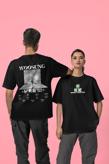 Discover Woosung B4 We Die World tour shirt kpop concert