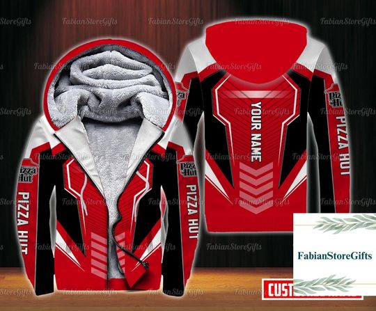 Halloween Pizza Hut Hoodie, Mens Fleece Hoodie, 3D All Over Printed Hoodie, Hoodies For Men, Personalized Hoodie, Pizza Hut Lover Gift
