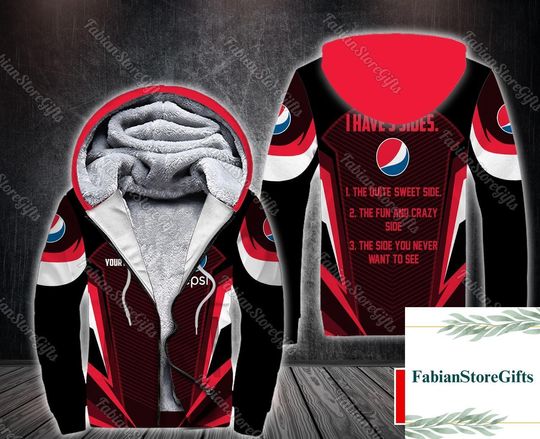 Halloween Pepsi Fleece Hoodie, Pepsi 3D All Over Print Hoodie, Diet Coke Hoodie, Personalized Hoodies For Men, Unisex Fleece Hoodie