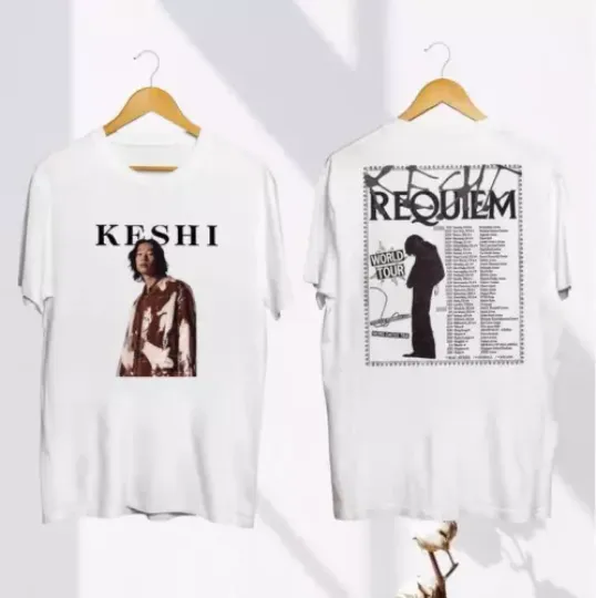 Discover 2024 Keshi Requiem World Tour Shirt