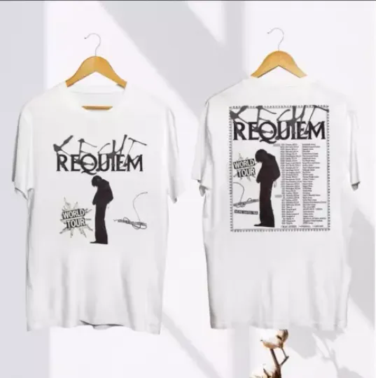 Discover Keshi Requiem World Tour 2024 Shirt, Keshi Fan Gift Shirt