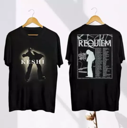 Discover Keshi Requiem Vintage Shirt  2024 Keshi Requiem World Tour Shirt