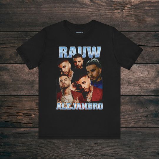 Rauw Alejandro Vintage Ultra Cotton Graphic Tee for streetwear, fashion, Cheap, Outfit, Rauw Alejandro, Drip, Wear, Graphic Tee