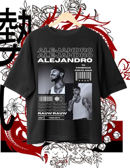 Rauw Alejandro Vintage Ultra Cotton Graphic Tee for streetwear, fashion, Cheap, Outfit, Rauw Alejandro, Drip, Wear, Graphic Tee