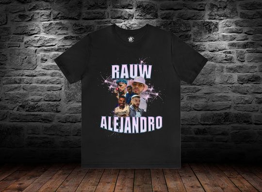 Rauw Alejandro Vintage Ultra Cotton Graphic Tee for streetwear, fashion, Cheap, Outfit, Rauw Alejandro, Drip, Wear, Graphic Tee