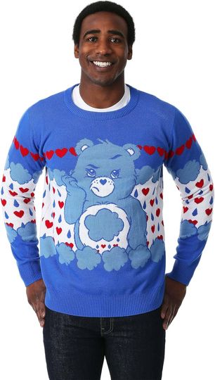 Discover Grumpy Bear Adult Care Bears Ugly Christmas Sweater