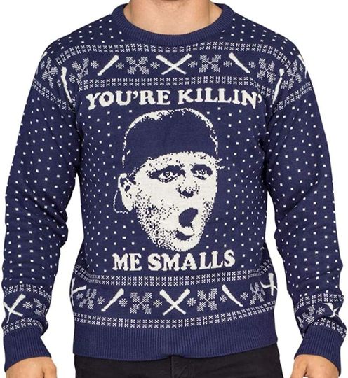 You're Killin' Me Smalls Ugly Christmas Sweater for Men, Women
