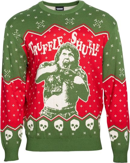 Discover RIPP JUNC The Goonies Chunk Truffle Shuffle Funny Ugly Christmas Sweater