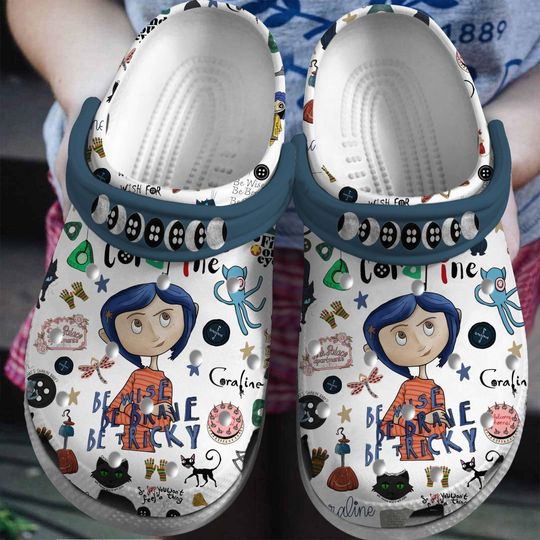 Discover Halloween Coraline Doll Shoes, Coraline Horror Movie Sandals, Halloween Slippers, Coraline Summer Sandals, Halloween Movie Gift