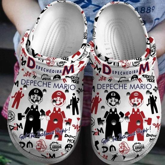 Depeche Mode Band Clogs, Memento Mori Tour Gift, Rock Band Music Sandals, Depeche Mode Merch Fan Gifts, Music Concert Clogs