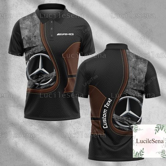 Halloween Car Polo Shirt, Mens Golf Polo Shirt, Logo Golf Polo Shirt, Car Lover Gift, Gift Idea, Gift For Car Guys