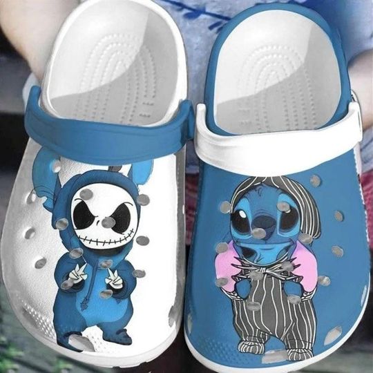 Baby Jack Skellington N Stitch Sandals Men, Disney Movie Shoes Women, Cartoon Characters Casual Shoes, Nightmare Before Christmas Shoes