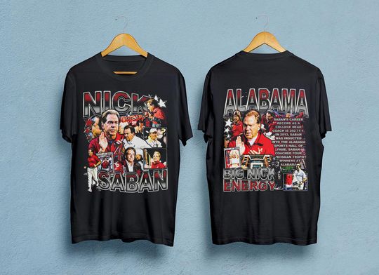 Nick Saban Vintage Bootleg Style Shirt, Nick Saban Shirt, Unisex shirt