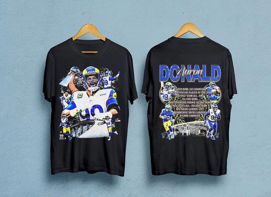 Aaron Donald Vintage Bootleg Style Shirt, Aaron Donald Shirt, Unisex shirt