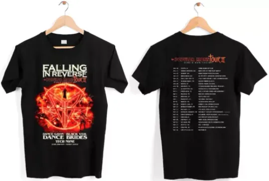 Falling in Reverse Popular Mons Tour II 2024 Concert Shirt