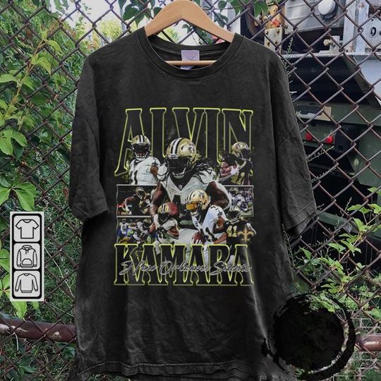 Alvin Kamara Vintage Bootleg Style Shirt, Alvin Kamara Shirt, Unisex shirt