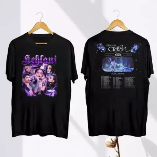 Kehlani 90s Vintage Shirt, 2024 Kehlani Crash World Tour Shirt