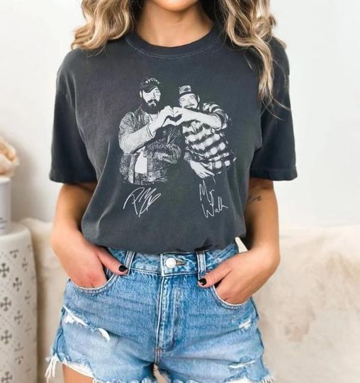 I Had Some Help Wallen And Malone Shirt, Posty And Morgan Had Some Help T-shirt, Post Wallen, Morgan Malone, Wallen And Malone Shirt