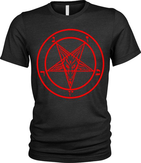 Discover Baphomet Symbol T-Shirt Mens Womens