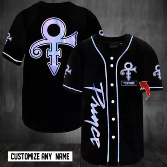 Discover Personalized Prince Singer 3D Print Baseball Jersey Shirt
