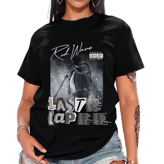 Rod Wave "Last Last Lap" Tour Shirt | 2024 Rod Wave Concert Merch | Unisex Graphic T-Shirt | Rod Wave Fan Apparel | Limited Edition