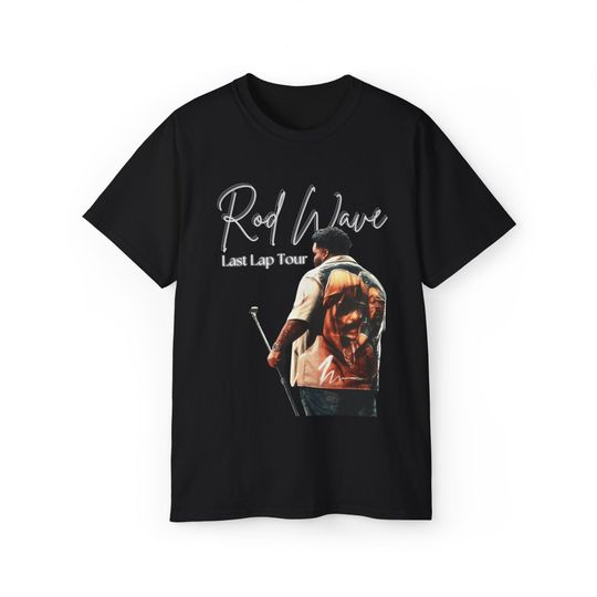 Discover Rod Wave Last Lap Tour T-shirt - Nostalgia Album - Rod Wave - All Sizes S-5XL