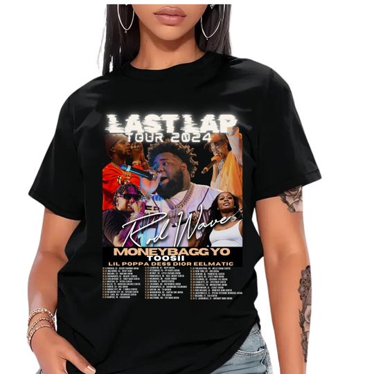 Discover Rod Wave "Last Last Lap" Tour Shirt | 2024 Rod Wave Concert Merch | Unisex Graphic T-Shirt | Rod Wave Fan Apparel | Limited Edition