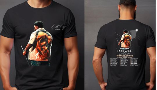 rod wave last lap tour concert shirt or hoodie