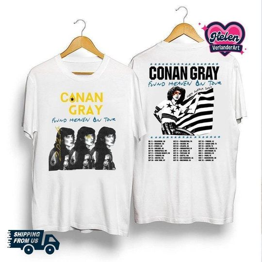 Conan Grey Found Heaven On Tour 2024 Shirt, Conan Gray Concert T-Shirt, Found Heaven On Tour Tee, Conan Gray Fan Merch, Gift For Him