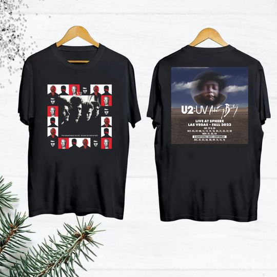 Achtung Baby Live At Sphere U2 Band Shirt, Classic Rock U2 Shirt, Graphic U2 Band Tour Shirt, U2 Band Concert Merch, U2 Fan Gift Shirt