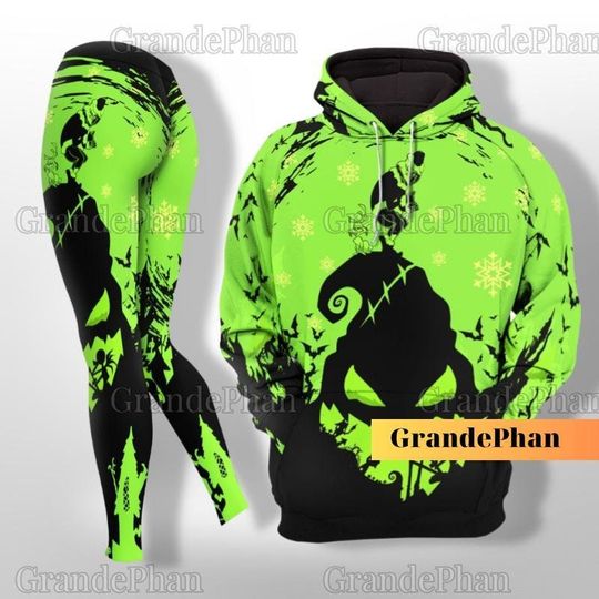 Halloween Oogie Boogie Hoodie Legging, Oogie Boogie Bash, Halloween Horror Movie Shirt, Jack And Sally, Halloween Christmas Shirt