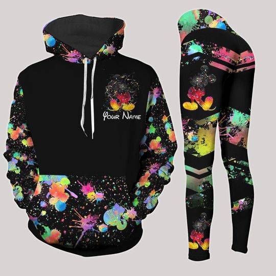 Discover Mickey Mouse Hoodie Legging, Mickey Shirt, Mickey Minnie Shirt, Disney Women Pants, Personalized Mouse Hoodie, Disney Trip Shirt