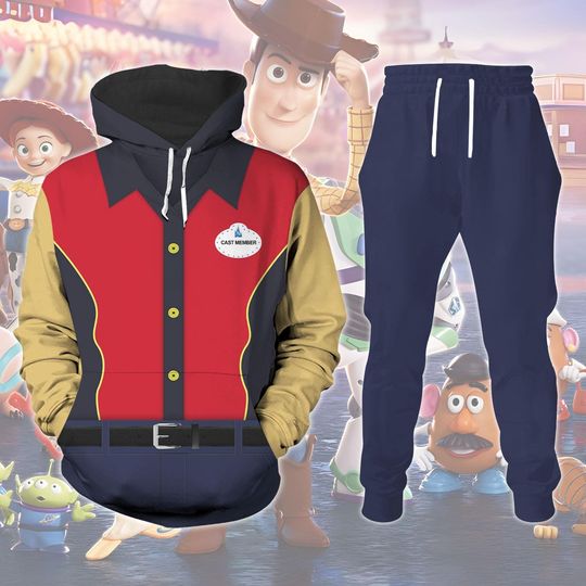 Toy Story Land Costume Cosplay Hoodie Jogger, Toy Story Cosplay Shirt, Buzz Lightyear Shirt, Disney Cast Member Shirt, Trick Or Treat