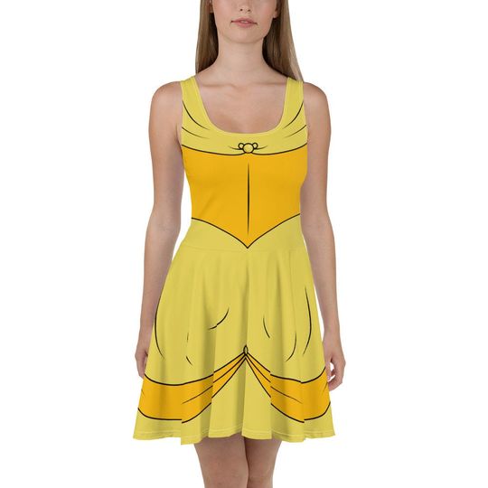 Discover Princess Beauty Cosplay Skater Dress / Running Costume