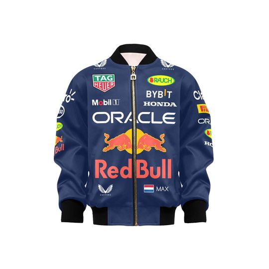 Discover Red Bull Racing / Max Verst Bomber Jacket for Kids and Youth