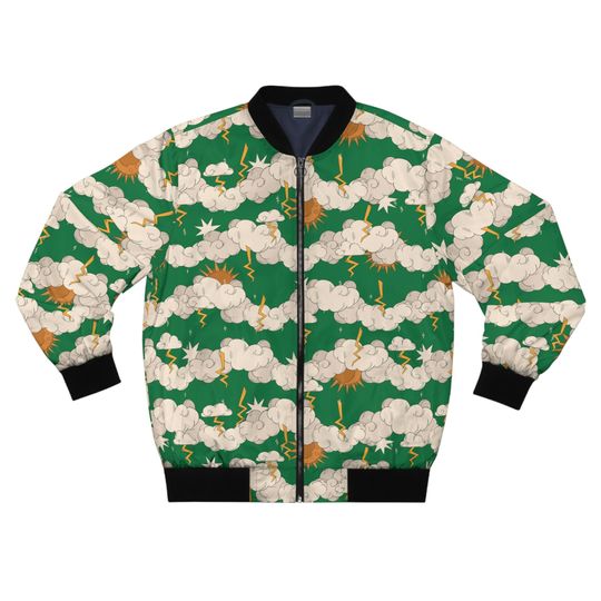 Storm is a Brewin' Unisex Bomber Jacket