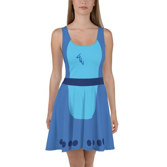 Lovable Alien Experiment Running Costume Skater Dress