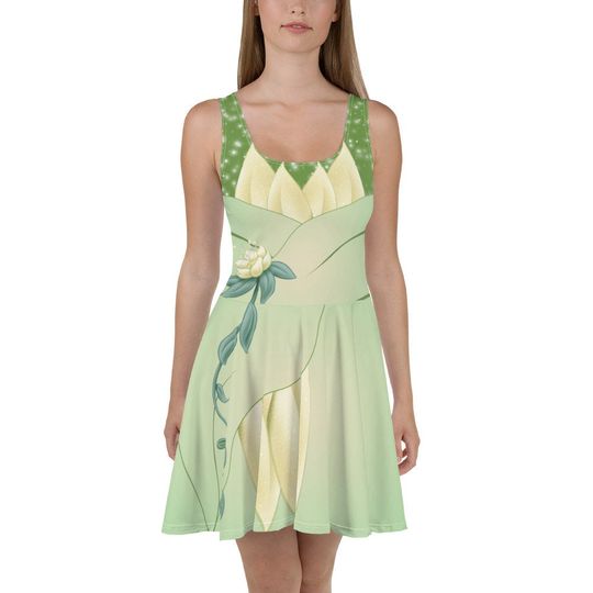 Tiana Inspired Skater Dress