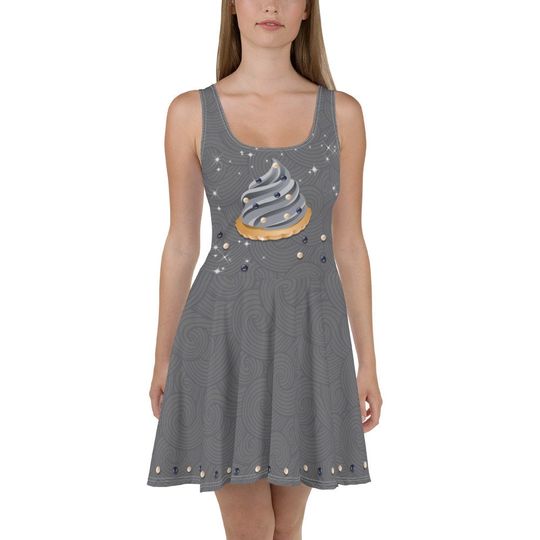 Discover Grey Stuff Skater Dress
