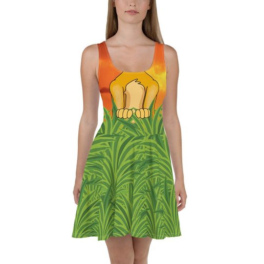 Baby Boy Lion Skater Dress