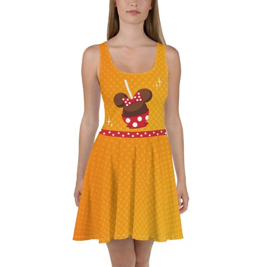 Discover Candy Apple Skater Dress