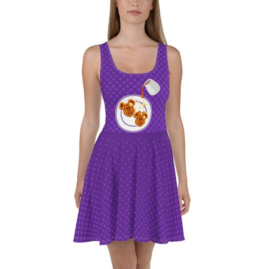 Discover Mickey Waffle Skater Dress
