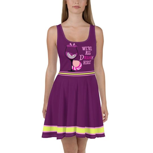 Discover Drunk Chess Skater Dress