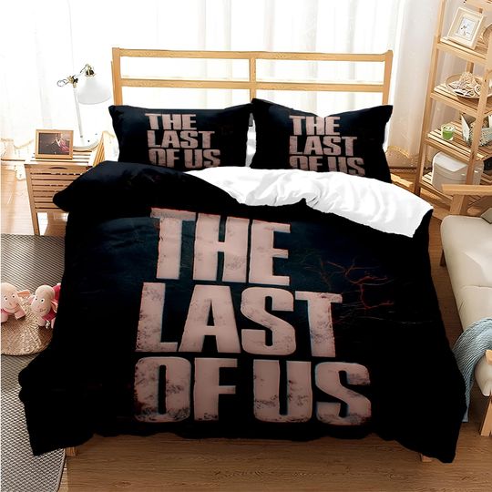 The Last of Us Duvet Cover, The Last of Us Part II Bedding Set, Digital Printed Duvet Cover Set, Create Your Own Bedding, Gamer Duvet Cover