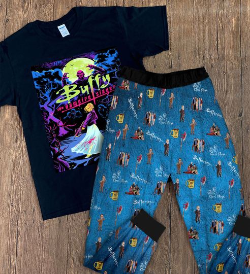 Vampire Holiday Pajamas Set, Vampire Halloween Pajamas Set, Vampire Family Pajamas For Adult And Kids