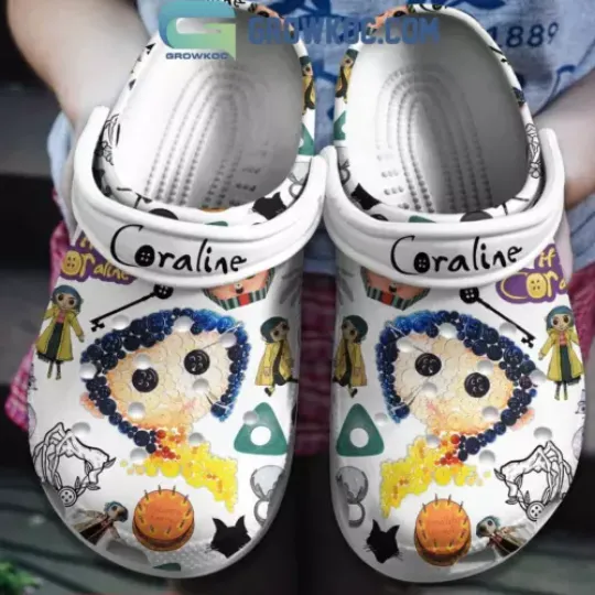 Discover Coraline It’s Coraline In Halloween Crocs Clogs
