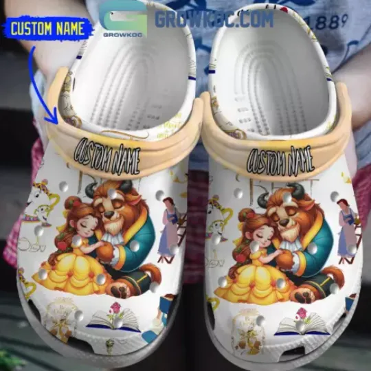 Discover The Beauty And The Beast Disney Personalized Crocs Clogs
