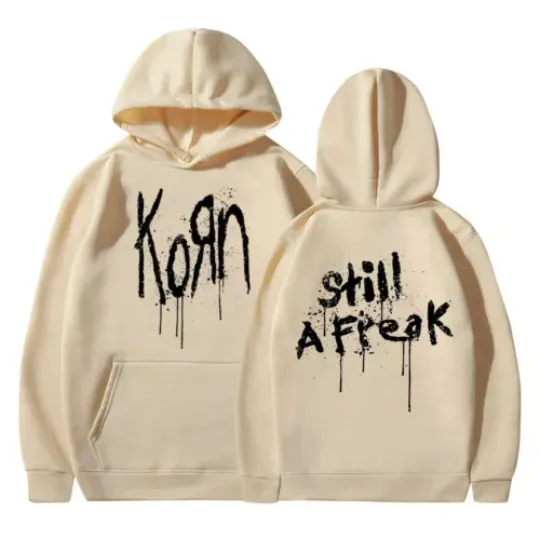 Korn Music Concert Vintage Metal Gothic Rock Band WORLD TOUR Hoodies
