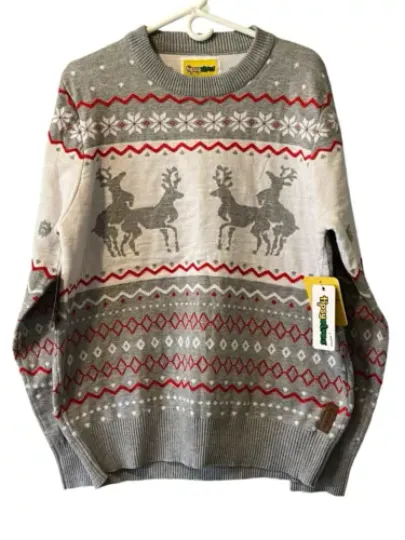 Discover Tipsy Elves Naughty Ugly Christmas Reindeer Deer Sweater Size XL Unisex NWT