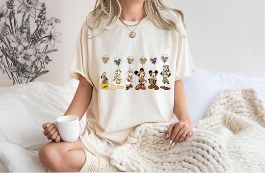 Retro Mickey And Friends Leopard Balloon Animal Kingdom Shirt, Vintage Safari Mode T-shirt, 2024 Family Trip, Magic Kingdom